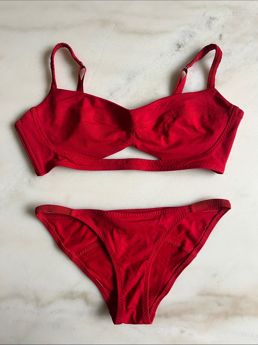 Malia Mills Women’s Red Bikini